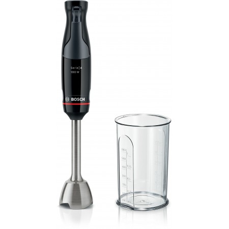 Bosch Serie 4 MSM4B610 liquidificador 0,6 l Varinha mágica 1000 W Antracite, Preto