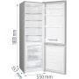 Gorenje RK4182PS4 Independente 269 l E Prateado