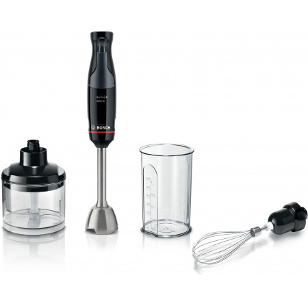 Bosch Serie 4 MSM4B621 liquidificador 0,6 l Varinha mágica 1000 W Antracite, Transparente