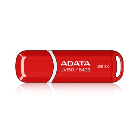 ADATA 64GB DashDrive UV150 unidade de memória USB USB Type-A 3.2 Gen 1 (3.1 Gen 1) Vermelho