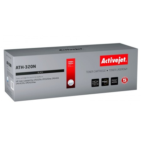 Activejet ATH-320N Toner (replacement for HP 128A CE320A- Supreme- 2000 pages- black)