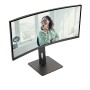 AOC CU34P3CV monitor de ecrã 86,4 cm (34") 3440 x 1440 pixels UltraWide Quad HD LED Preto