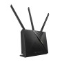 ASUS 4G-AX56 router sem fios Gigabit Ethernet Dual-band (2,4 GHz   5 GHz) Preto