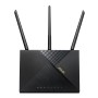 ASUS 4G-AX56 router sem fios Gigabit Ethernet Dual-band (2,4 GHz   5 GHz) Preto