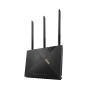 ASUS 4G-AX56 router sem fios Gigabit Ethernet Dual-band (2,4 GHz   5 GHz) Preto