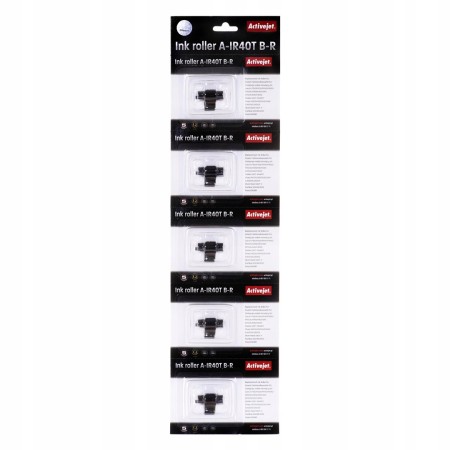 Activejet A-IR40T color roller set (replacement for Epson IR40T- Supreme- black, magenta, 5 pcs)