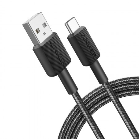 Anker 322 cabo USB 1,8 m USB A USB C Preto