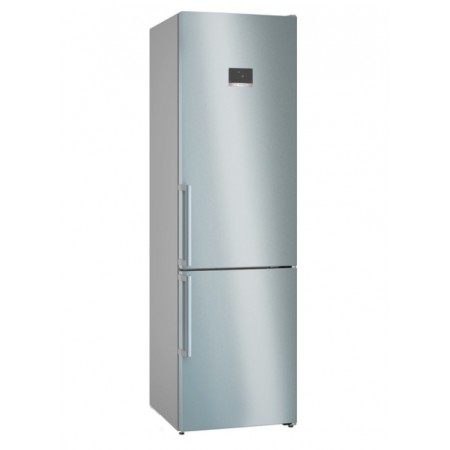 Bosch Serie 6 KGN39AICT frigorífico e congelador Independente 363 l C Prateado