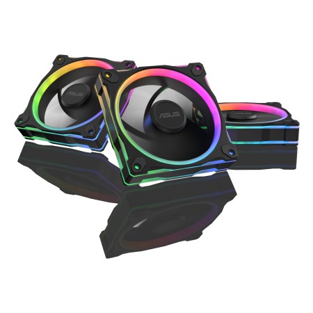 ASUS Prime MR120 Fan ARGB Black 3in1 Caixa de computador Ventoinha 12 cm Preto