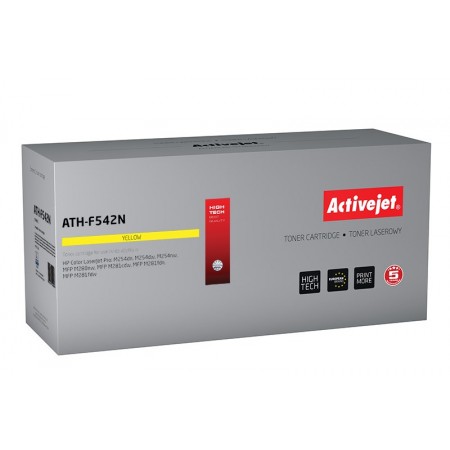 Activejet ATH-F542N toner (replacement for HP 203A HP203A CF542A- Supreme- 1300 pages- yellow)