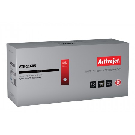 Activejet ATK-1160N Toner (replacement for Kyocera TK-1160- Supreme- 7200 pages- black)