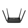 ASUS RT-AX1800U router sem fios Gigabit Ethernet Dual-band (2,4 GHz   5 GHz) Preto
