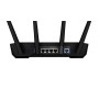 ASUS TUF Gaming AX3000 V2 router sem fios Gigabit Ethernet Dual-band (2,4 GHz   5 GHz) Preto, Laranja