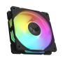 ASUS TUF Gaming TR120 ARGB Reverse Fan - Single Pack Caixa de computador Ventoinha 12 cm Preto