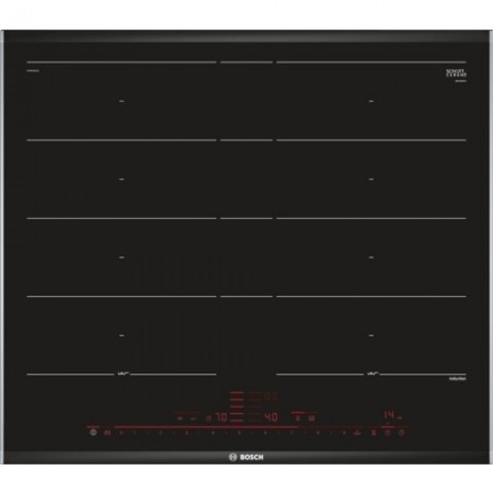 Bosch Serie 8 PXY675DC1E placa Preto Embutido Placa com zona de indução 4 zona(s)