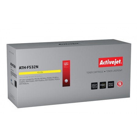 Activejet ATH-F532N toner (replacement for HP 205A CF532A- Supreme- 900 pages- yellow)