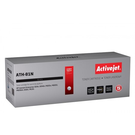 Activejet ATH-81N toner (replacement for HP 81A CF281A- Supreme- 10500 pages- black)