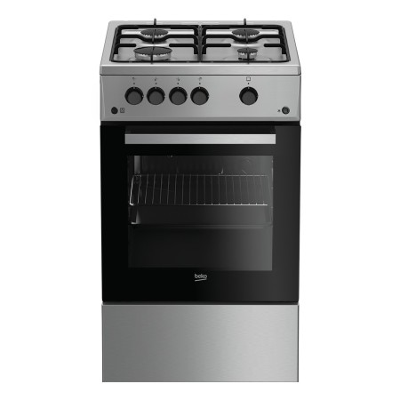 Beko FSG52020FX Fogão independente Gás Aço inoxidável