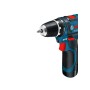 Bosch Akku-Bohrschrauber 12 V Li-Ion 1300 RPM Preto, Azul, Vermelho