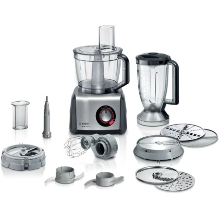 Bosch MC812M865 robô de cozinha 1250 W 3,9 l Preto, Aço inoxidável
