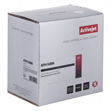 Activejet ATM-50BN toner (replacement for Konica Minolta TNP50K- Supreme- 6000 pages- black)