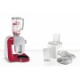 Bosch MUM58720 robô de cozinha 1000 W 3,9 l Cinzento, Vermelho, Aço inoxidável