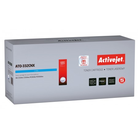 Activejet ATO-332CNX toner (replacement for OKI 46508711- Supreme- 3000 pages- cyan)