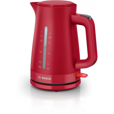 Bosch TWK3M124 chaleira elétrica 1,7 l 2400 W Vermelho