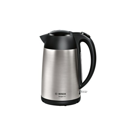 Bosch TWK3P420 chaleira elétrica 1,7 l 2400 W Preto, Aço inoxidável