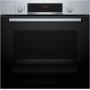 Bosch Serie 4 HBA514BS3 forno 71 l 3400 W Preto, Aço inoxidável