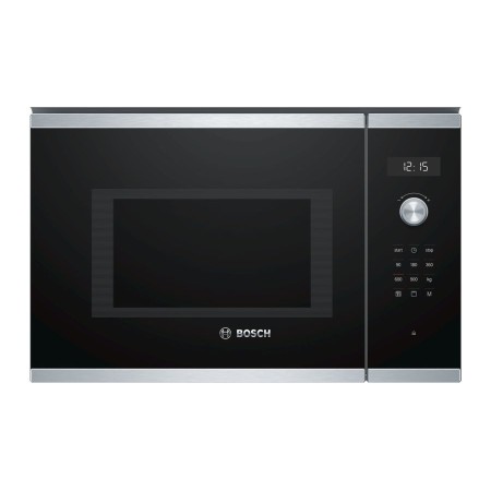 Bosch Serie 6 BEL554MS0 microondas Aço inoxidável Micro-ondas combinado Balcão 25 l 900 W