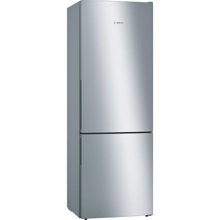 Bosch Serie 6 KGE49AICA frigorífico e congelador Independente 419 l C Aço inoxidável