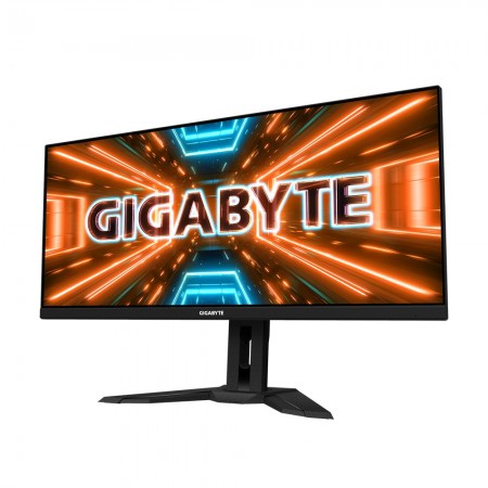 GIGABYTE M34WQ monitor de ecrã 86,4 cm (34") 3440 x 1440 pixels Wide Quad HD LCD Preto