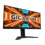 GIGABYTE M34WQ monitor de ecrã 86,4 cm (34") 3440 x 1440 pixels Wide Quad HD LCD Preto