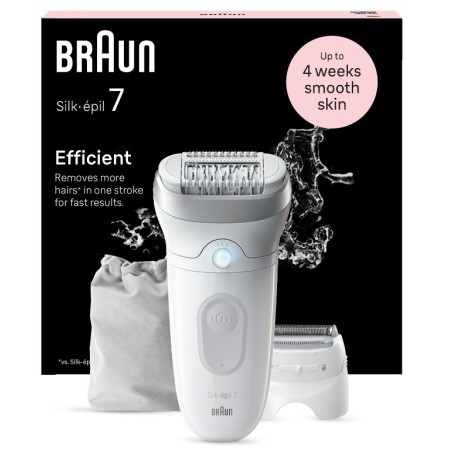 Braun Silk-épil 7 7-041 Cinzento, Branco
