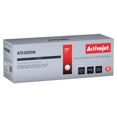 Activejet ATS-D205N Toner (Replacement for Samsung MLT-D205S- Supreme- 2000 pages- black)