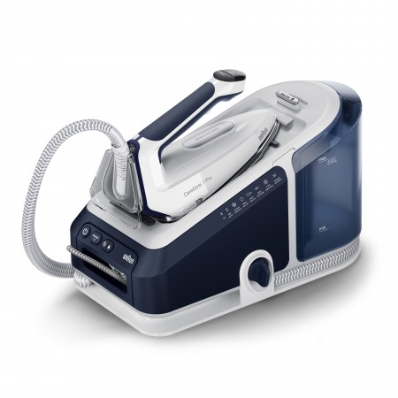 Braun CareStyle 7 Pro IS7282BL estação de engomar a vapor 2700 W 2 l Base de alumínio Azul, Branco