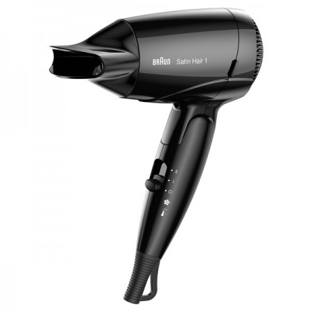 Braun HD130 secador de cabelo 1200 W Preto