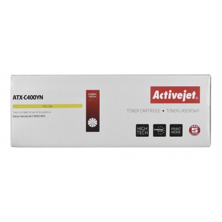 Activejet ATX-C400YN Toner (replacement for Xerox 106R03509- Supreme- 2500 pages- yellow)