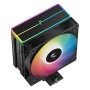 DeepCool AG400 BK ARGB V2 Chipset Ventoinha 12 cm Preto 1 unidade(s)