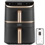 Cosori Turbo Tower Pro Smart Individual 10,8 l Independente 2630 W Fritadeira a ar quente Preto, Dourado