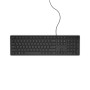 DELL Teclado com fios — KB216 - EUA Internacional (QWERTY) - preto