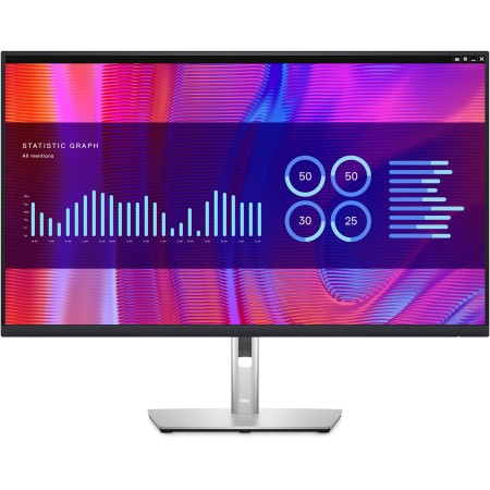 DELL P Series P3223DE monitor de ecrã 80 cm (31.5") 2560 x 1440 pixels Quad HD LCD Preto