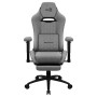 Aerocool Royal AeroWeave Cadeira de jogos universal Assento acolchoado Cinzento