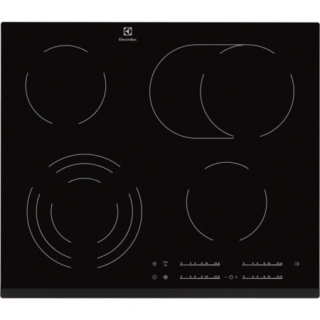 Electrolux EHF6547FXK placa Preto Embutido 4 zona(s)