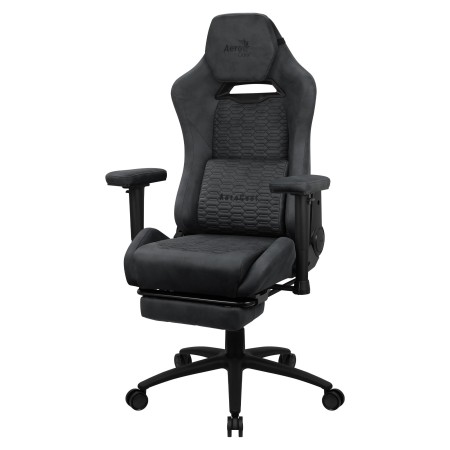 Aerocool Royal AeroSuede Cadeira de jogos universal Assento acolchoado Cinzento