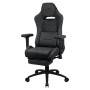 Aerocool Royal AeroSuede Cadeira de jogos universal Assento acolchoado Cinzento