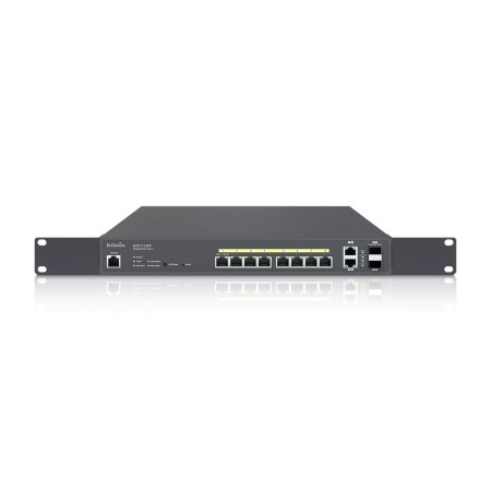 EnGenius ECS1112FP switch de rede Gerido L2+ Gigabit Ethernet (10 100 1000) Power over Ethernet (PoE) Preto