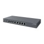 EnGenius ECS1008P switch de rede Gerido L2 Gigabit Ethernet (10 100 1000) Power over Ethernet (PoE) Preto
