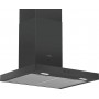 Bosch Serie 2 DWB66BC60 cooker hood Wall-mounted Black 621 m3/h B